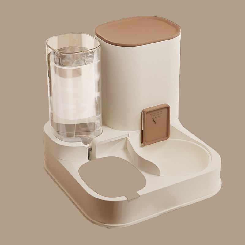 Two-in-one pet feeder