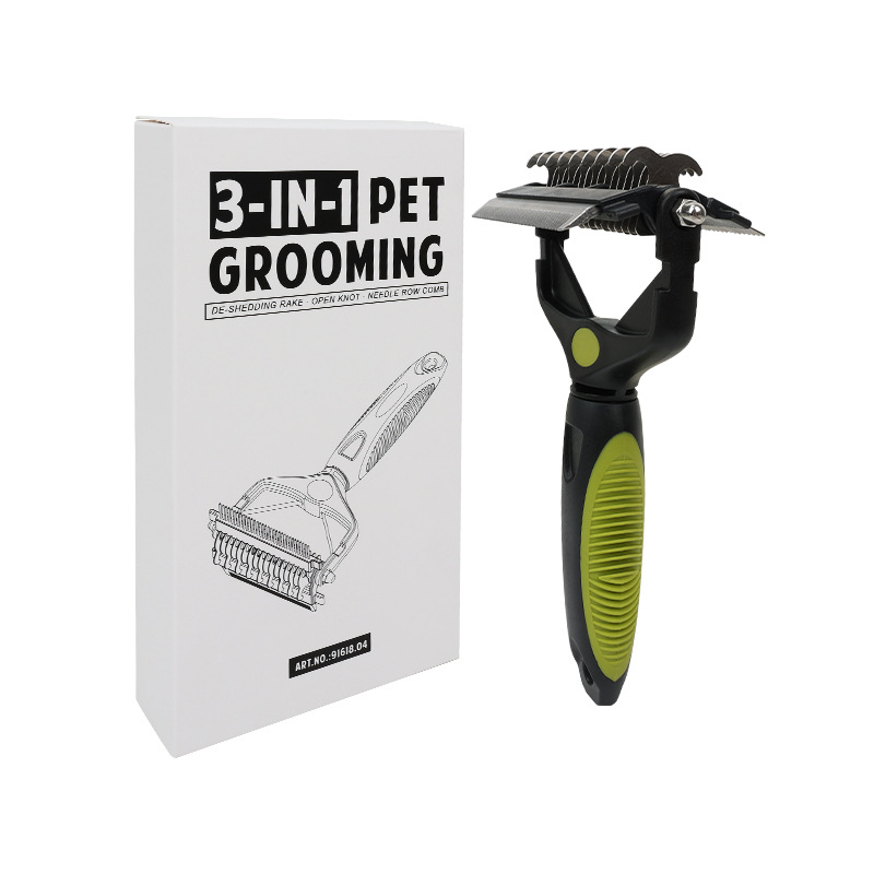 Dual-Sided Grooming Brush