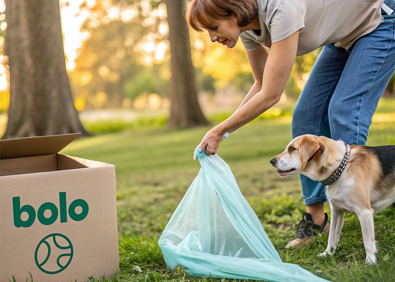 Choose the right dog poop bags, making dog walking less troublesome
