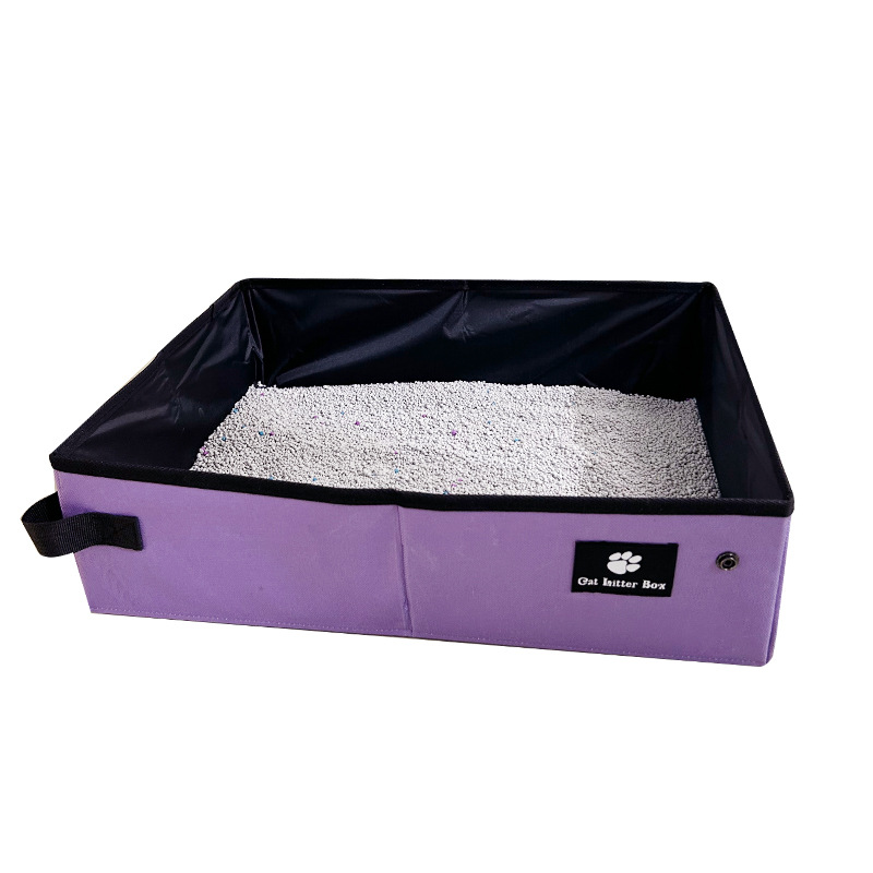 Easy-Clean Camping Litter Box