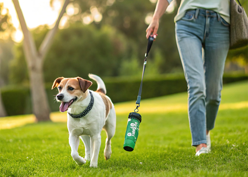 Easy dog walking, eco-friendly and fashionable: Choose a high-quality pet waste bag dispenser