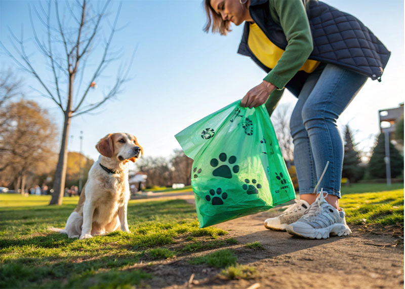 Environmentally friendly and convenient, a new choice for pet waste cleanup: Dog poop bag recommendation