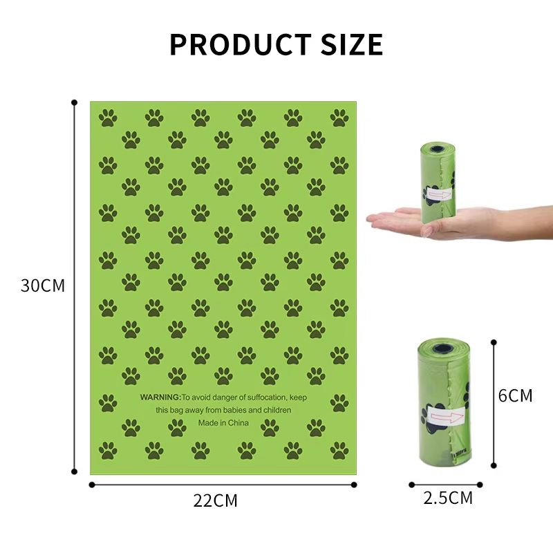 Disposable dog poop bags