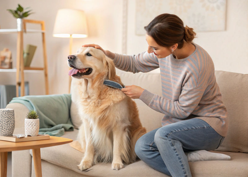 Choose the best pet comb to easily create your pet's beautiful and shiny fur