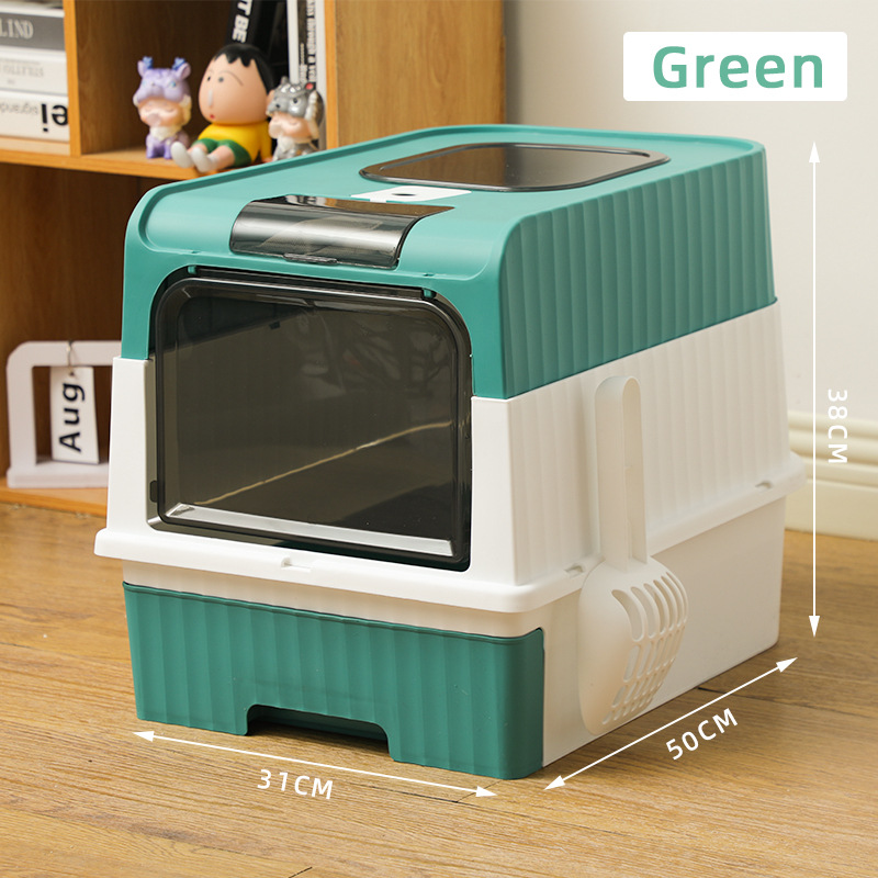 Portable Handle Cat Litter Solution