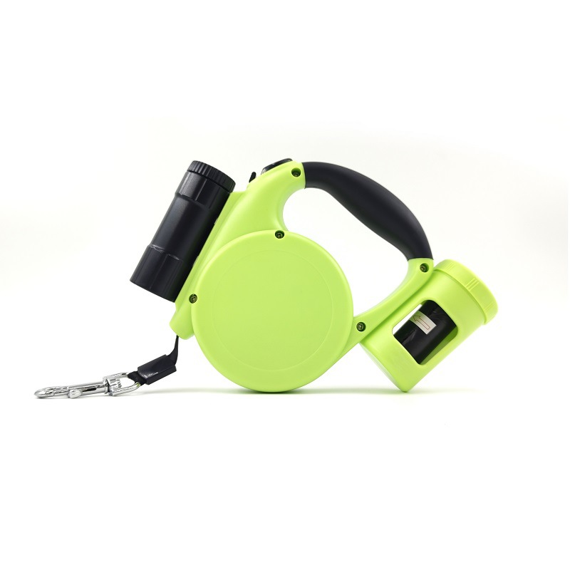 Rubber Handle Retractable Leash