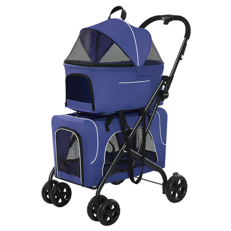 Upgraded Wheels Shock Absorbing Stroller