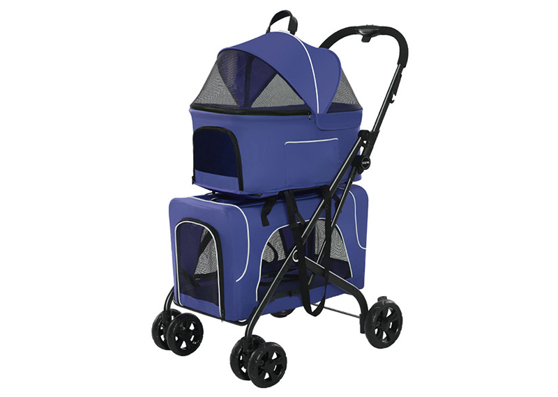 Double-pet stroller - Unlock double the fun of going out