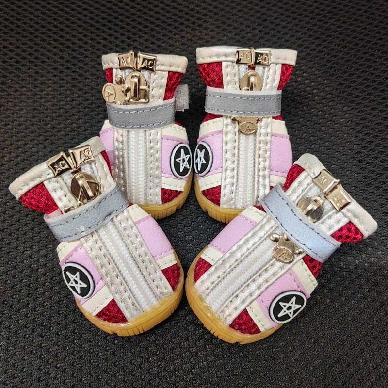 Small Dog Non-Slip Waterproof Breathable Shoes