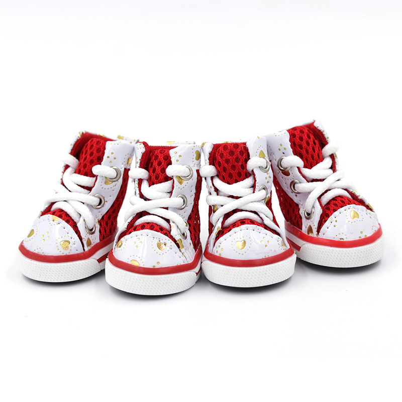 Breathable Adjustable Dog Shoes Protection
