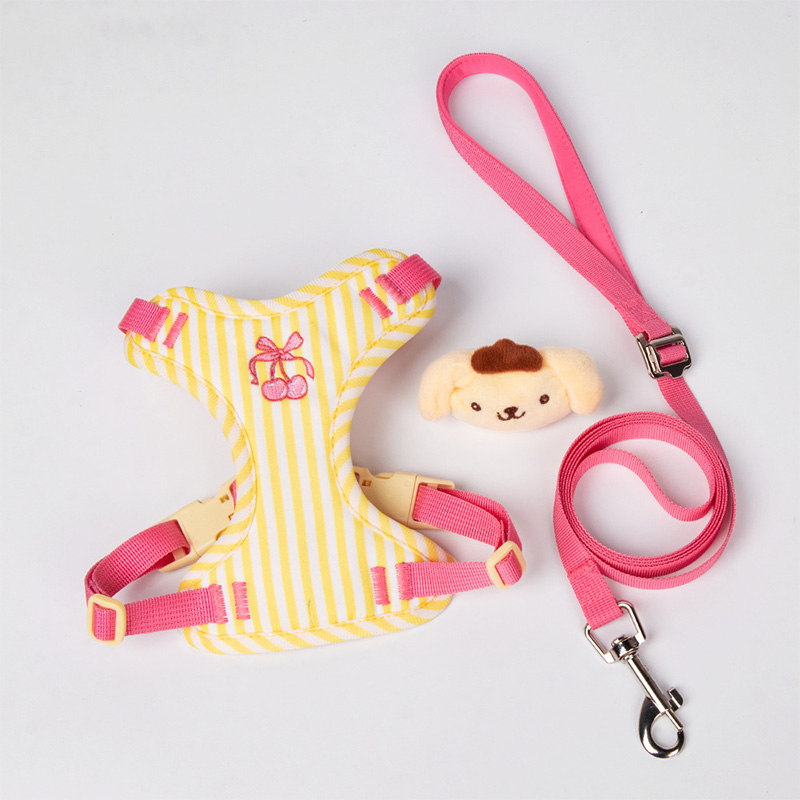 Easy Quick-Release Harness with Reflective Leash