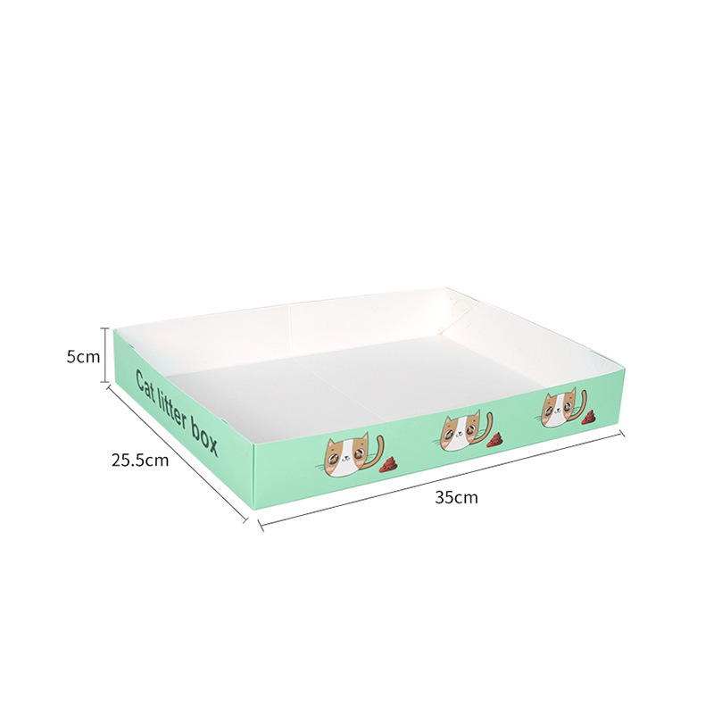 Odor Absorbing Reusable Small Cat Litter Box