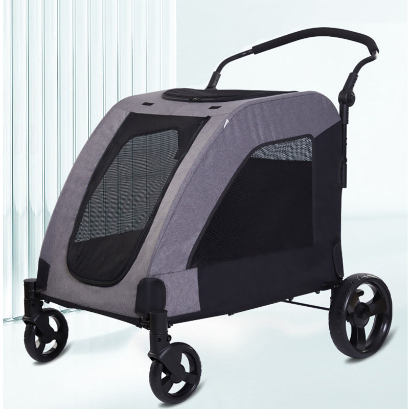 Comfortable Pet Stroller with 20% Increased Capacity