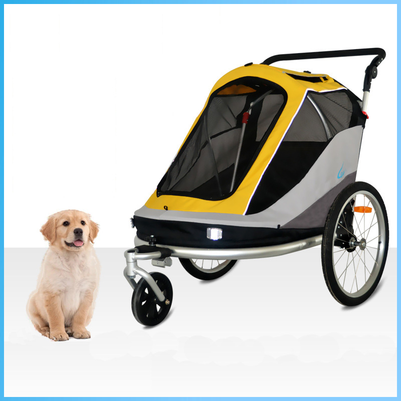 Breathable Secure Pet Carriage Cart
