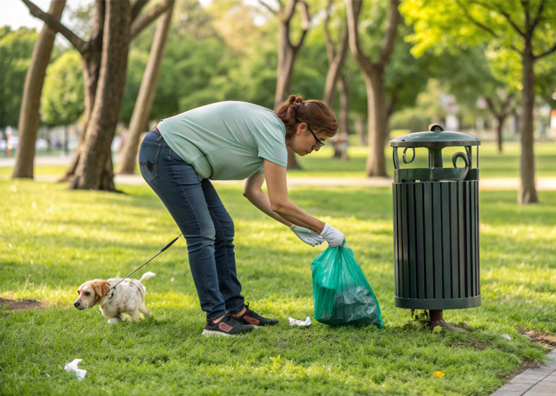Biodegradable dog poop bags are the top choice for pet-owning families