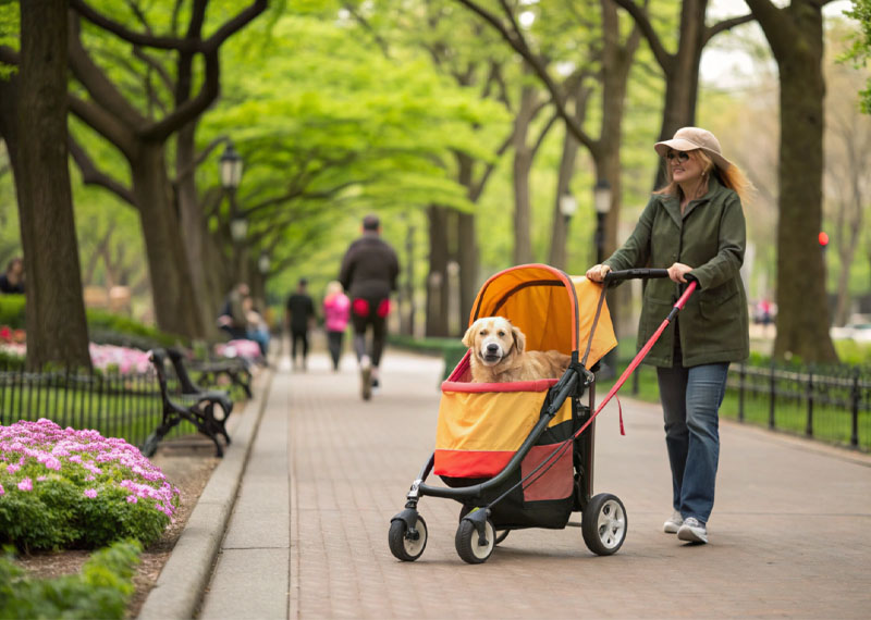 Pet Travel Wonder - Lightweight Pet Stroller