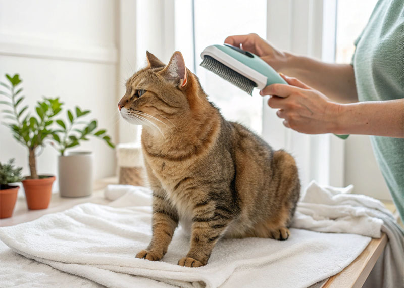 2025 Pet New Product: Bolo Self-Cleaning Dog Brush