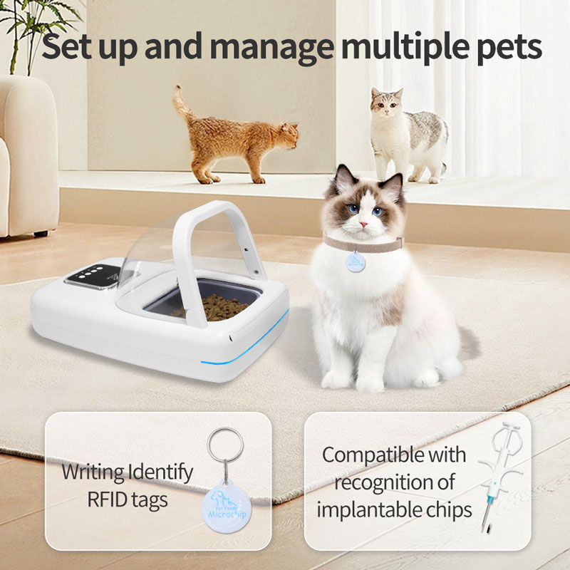 Smart Chip Anti-Theft Pet Feeder
