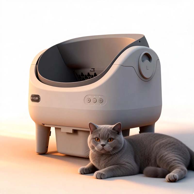 cat litter box for Maine Coon