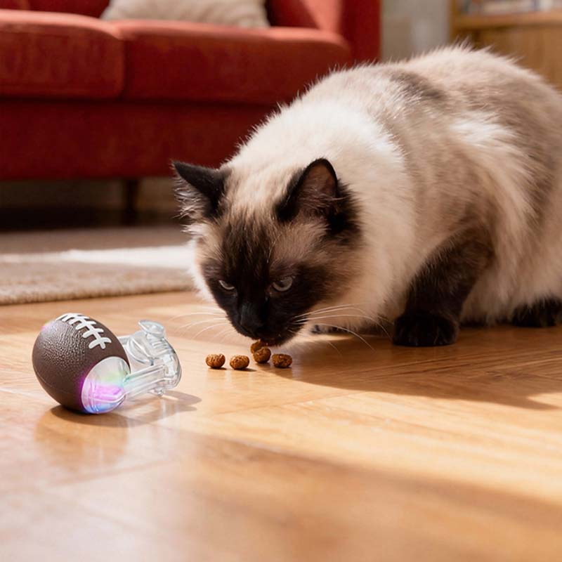 energy draining cat treat dispenser