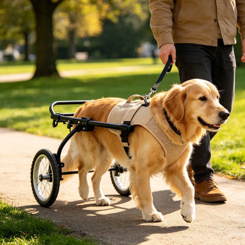 pet injury recovery walking cart