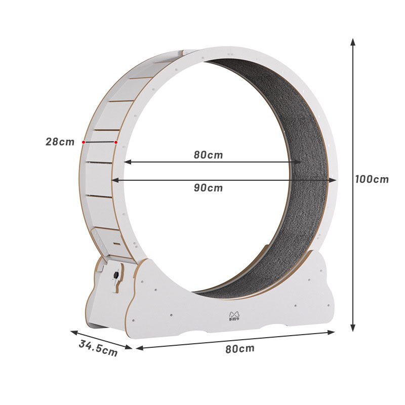whisper-quiet cat exercise equipment