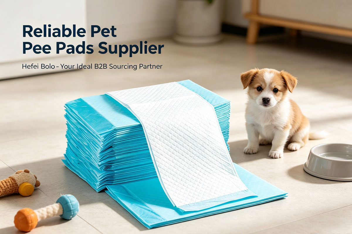 Reliable Pet Pee Pads Supplier from Hefei Bolo – Your Ideal B-Sourcing Partner